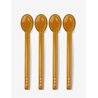 BYON Spoon Dotti 4Pcs/Set - AMBER - 2.5X15 cm
