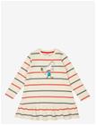 PIPPI LONGSTOCKING Rutrand Collklänning - WHITE - 104