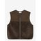 MINYMO Vest Teddy W. Lining - CHOCOLATE CHIP - 152 – kuva 1