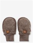 HUST & CLAIRE Hcferri Glove Wool - DEER MELANGE - 1-1.5Y