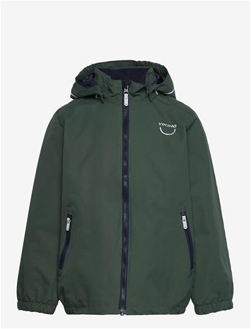 VIKING Play Jacket Spring Waterproof - DARK GREEN - 116 – kuva 1/1