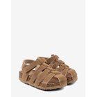 MIKK-LINE Sandal Suede Cork - COGNAC - 25