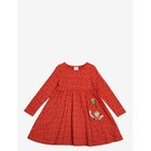 PIPPI LONGSTOCKING Prick Klänning - RED - 122