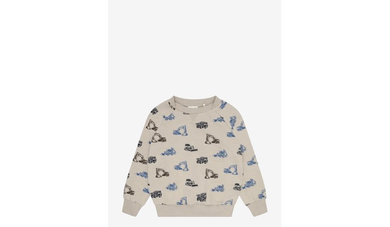 MINYMO Sweatshirt Ls Aop - FEATHER GRAY - 134 – kuva 1/1