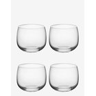 KOSTA BODA Nutid Tumbler 38Cl 4-Pack - CLEAR - 38 CL