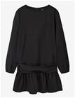 LMTD Nlfrosta Ls Short Dress - PIRATE BLACK - 152