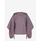 MANGO TEEN Bandana Stripe Shirt - DARK RED - L