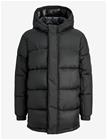 JACK & JONES Jcounion Long Puffer Jacket Jnr - BLACK - 176