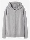LMTD Nlmnatalan Ls Knit Hood Cardigan - GREY MELANGE - 158-164