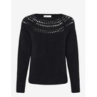 MANGO TEEN Openwork Knit Sweater - BLACK - M
