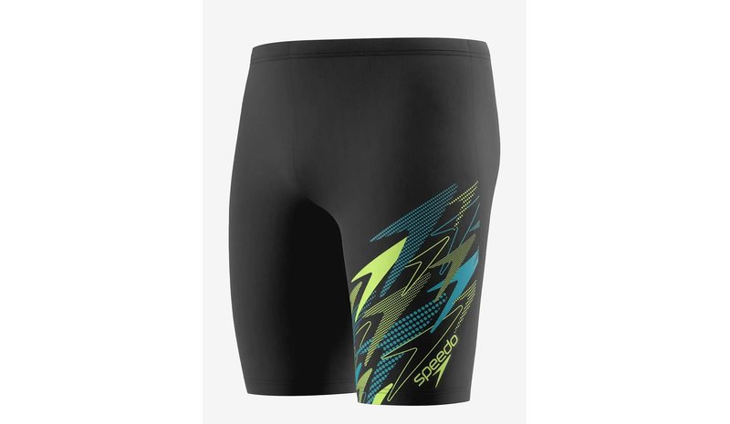 SPEEDO Medley Logo Jammer - ANTHRACITE/HYPER TEAL - 38 – kuva 1/1