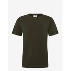 FILIPPA K Stretch Cotton Tee - EBONY BROWN - S