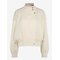 MANGO Knitted Bomber Jacket - LIGHT BEIGE - S – kuva 1