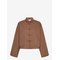 BYIC Evaic Wool Jacket - DARK BROWN - L – kuva 1