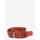 BECKSÖNDERGAARD Stitch Zoe Belt - PICANTE RED - M/L
