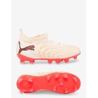 PUMA Future 9 Match Fg/Ag Jr - SUGARED ALMOND-PUMA WHITE-ULTRA RED-PUMA BLACK - 35