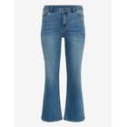 KAFFE CURVE Kcflora Flared Full Lenght Jeans - MEDIUM BLUE DENIM - 46