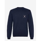 CLEAN CUT COPENHAGEN Stone Knit - NAVY - XXL