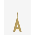 DESIGN LETTERS Letter For Initial Necklace A-Z (18K Gold-Plated) - GOLD - 16 MM
