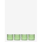 SERAX Glass 03 Transparent Nabucho Set/4 - GREEN - One Size