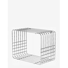 METTE DITMER Store-It Shelf, Short - CHROME - W26X L38X H30.5 cm