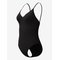 SPEEDO Solid V-Neck Swimsuit - ANTHRACITE - XS – kuva 1