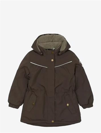 MIKK-LINE Nylon Girls Jacket - Solid - RAISIN - 110 – kuva 1/1