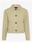 MANGO TEEN Short Trench Coat With Buttons - LIGHT BEIGE - S