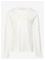 CHLOÉ Logo Long Sleeve Top - WHITE - 6 Y – kuva 1