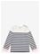 PETIT BATEAU Pull Rdc V Bateau - MARSHMALLOW/SOIR - 110 – kuva 1