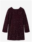 NAME IT Nkfrusitta Ls Dress - CATAWBA GRAPE - 116