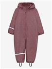 CELAVI Rainwear Suit - Aop, W. Fleece - ROSE BROWN - 90