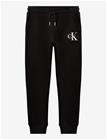 CALVIN KLEIN Monologo Sweatpant - PVH BLACK - 164 x 14