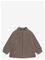 CELAVI Jacket W/Zipper - Soft Wool - WALNUT - 70 – kuva 1