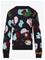 FUB Jaquard Sweater - DARK NAVY - 90 – kuva 1