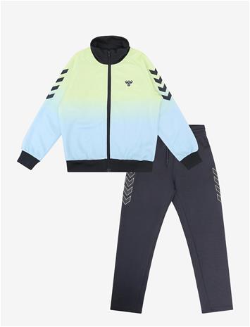 HUMMEL Hmljr Gradient Track Suit - SHADOW LIME/BLACK - 140 – kuva 1/1