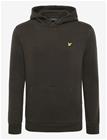 LYLE & SCOTT Pullover Hoodie - EBONY - 152-158