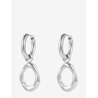 BUD TO ROSE Miller Hoop Earring Silver - SILVER - One Size
