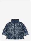 THE NEW Tnstulrik Puffer Jacket - NAVY BLAZER AOP - 110
