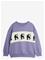 MINI RODINI Panther Panel Sweatshirt - PURPLE - 80/86 – kuva 1