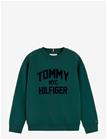TOMMY HILFIGER Brand Love Crew - RURAL GREEN - 140