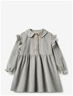 WHEAT Dress L/S Alissa - SLIGHTLY BLUE - 140