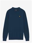 LYLE & SCOTT Cotton Crew Neck Jumper - AEGEAN BLUE - 152-158