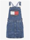 TOMMY HILFIGER Dungaree Dress Heritage Flag - DENIM MEDIUM 04 - 46