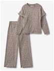 WHEAT Set T-Shirt & Trousers Belinda - PURPLE PLUM PAISLEY - 128