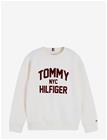 TOMMY HILFIGER Brand Love Crew - OFF WHITE - 164