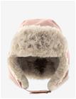 MINI A TURE Matcrister Teddy Lined Winter Hood - ADOBE ROSE - 12/14Y