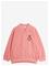 MINI RODINI Penguin Emb Microfleece Jacket - PINK - 140/146 – kuva 1