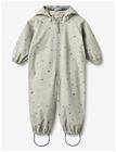 WHEAT Rainsuit Mika - LIGHT FLINT LETTERS - 74