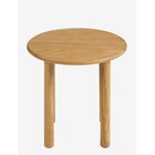 HOUSE NORDIC Edda - Side Table, Oak, Natural, Ø40X40Cm - NATURAL - 40X40X40 cm